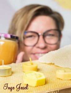 inge josel mit bienenwachsprodukten